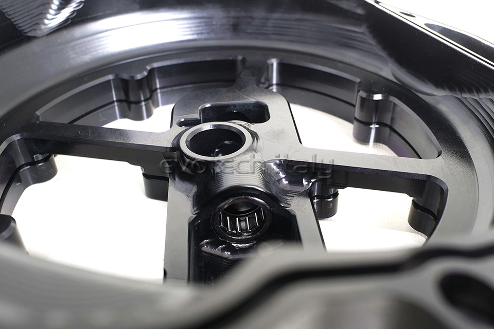 Evotech Srl Clear Wet Clutch Cover Kit for the KTM 790 / 890 Duke